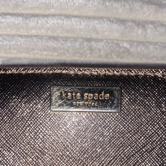 Kate Spade Metallic pink Wallet - Picture 2 of 10